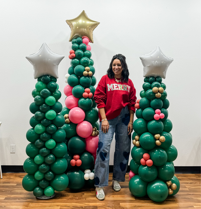 BALLOON CHRISTMAS TREE