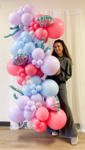 Load image into Gallery viewer, MERMAID PRINCESS BALLOON GARLAND KIT
