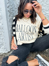 Load image into Gallery viewer, BALLOON ARTIST TEE ON IVORY
