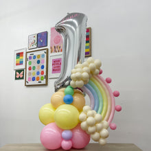 Load image into Gallery viewer, number stacks // balloon marquee

