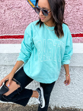 Load image into Gallery viewer, PARTY SWEATSHIRT ON TEAL
