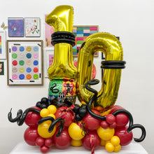 Load image into Gallery viewer, number stacks // balloon marquee

