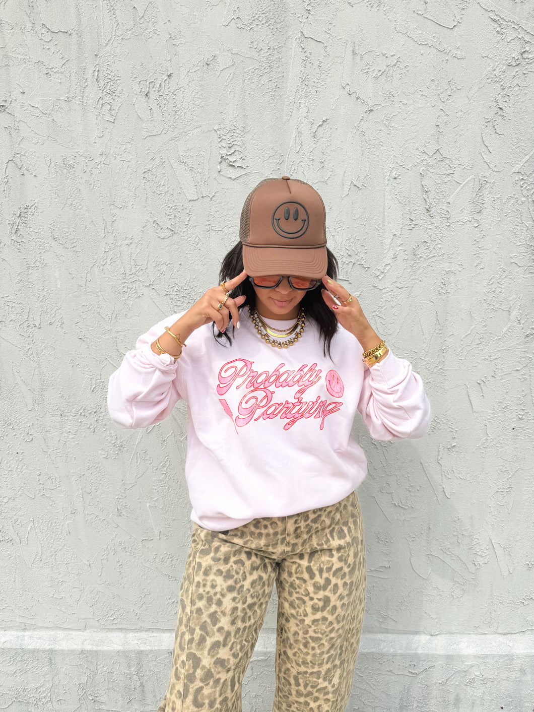 PROBABLY PARTYING SWEATSHIRT
