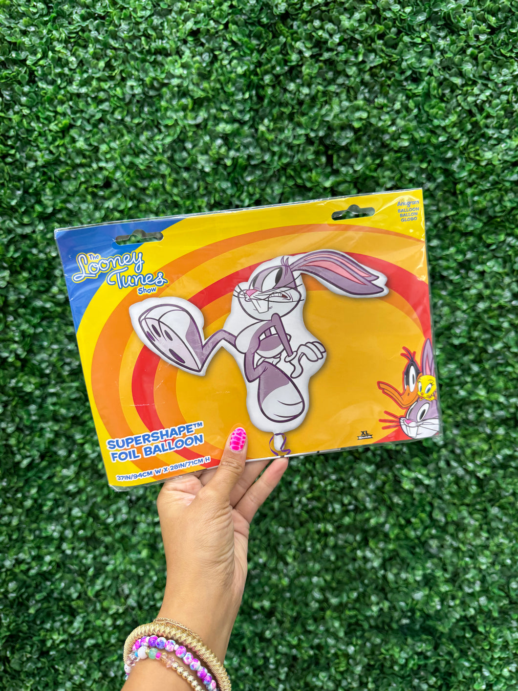 BUGS BUNNY CARTOON FOIL BALLOON