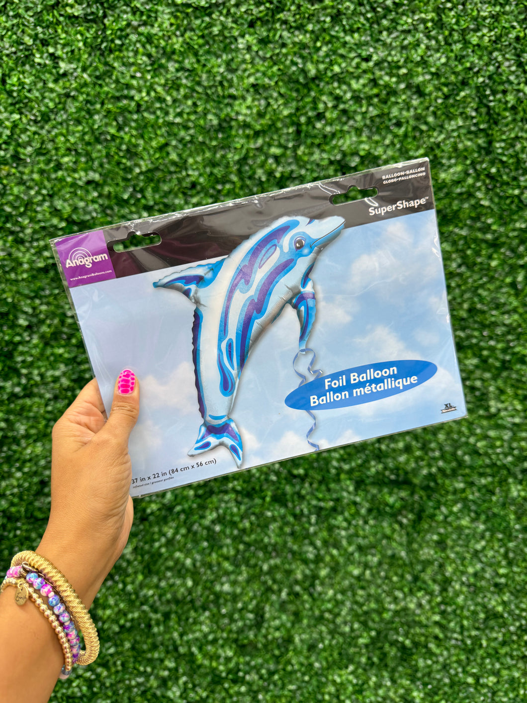 DOLPHIN FOIL BALLOON