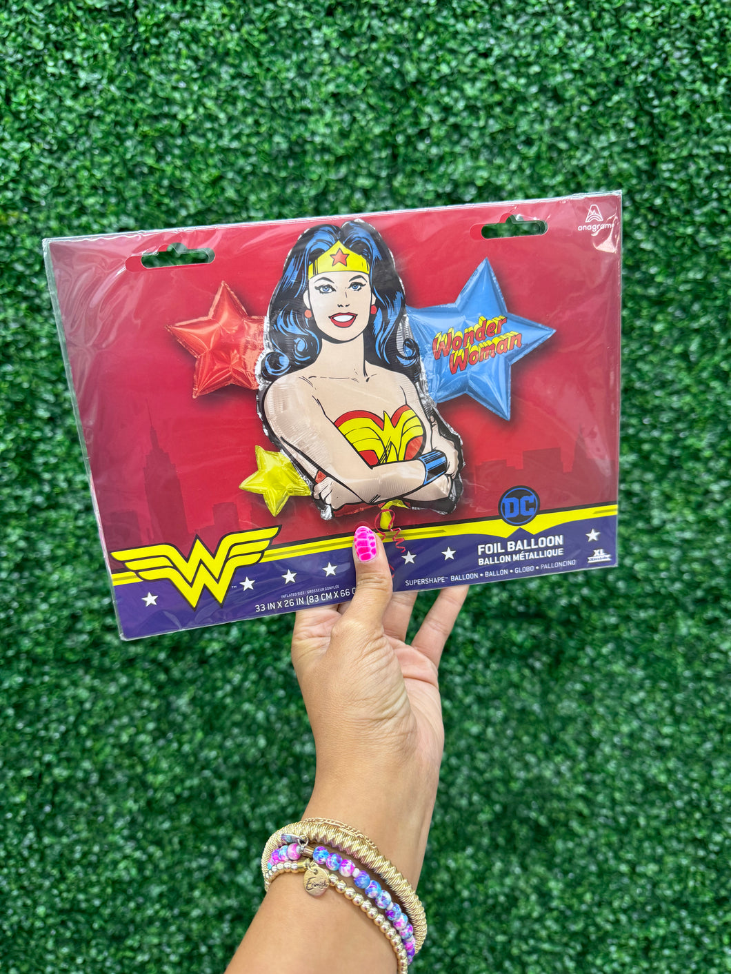 WONDER WOMAN FOIL BALLOON