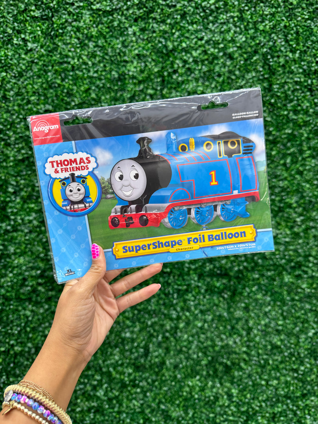 THOMAS TRAIN FOIL BALLOON