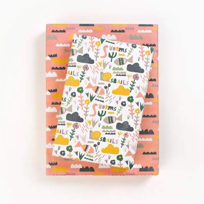 worms everyday gift wrap